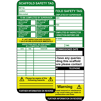 Scaffold Tag Kit - Pack Of 10